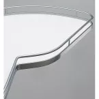 Kit de 2 tablettes antiglisse Arena STYLE / CLASSIC pivotant d'armoire d'angle LeMans II pour largeur de porte 500mm droite / pc