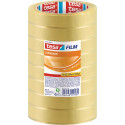 Tesa ruban adhésif Standard, ft 19 mm x 66 m, paquet de 8 rouleaux