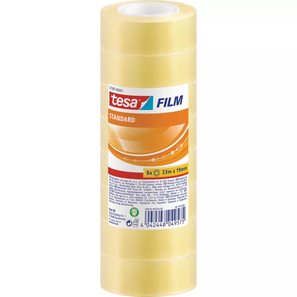 Tesafilm Standard, ft 19 mm x 33 m,...