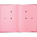 Exacompta signataire pour ft 24 x 35 cm, en carton couverte avec pvc, 20 compartiments, rouge