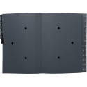 Exacompta trieur Ordonator 24 compartiments avec onglets A-Z, noir