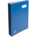 Exacompta handtekenmap voor ft 24 x 35 cm, uit karton overdekt met pvc, 20 indelingen, blauw