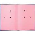 Exacompta Signature Book 24 x 35 cm 20 Compartments Blue Cardboard with PVC Cover