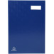 Exacompta Signature Book 24 x 35 cm 20 Compartments Blue Cardboard with PVC Cover
