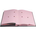 Exacompta handtekenmap voor ft 24 x 35 cm, uit karton overdekt met pvc, 20 indelingen, zwart