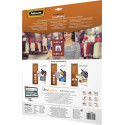 Fellowes pochettes de plastification Admire - EasyDisplay, autocollantes, Enhance80, ft A3, paquet de 25
