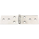 Rolled Pin Hinge 120x33mm Stainless Steel per piece