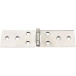 Rolknoopscharnier 120x33mm roestvrij staal / pce