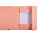 Exacompta Aquarel Elasticated Folder Cardboard A4 3 Flaps Assorted Colors