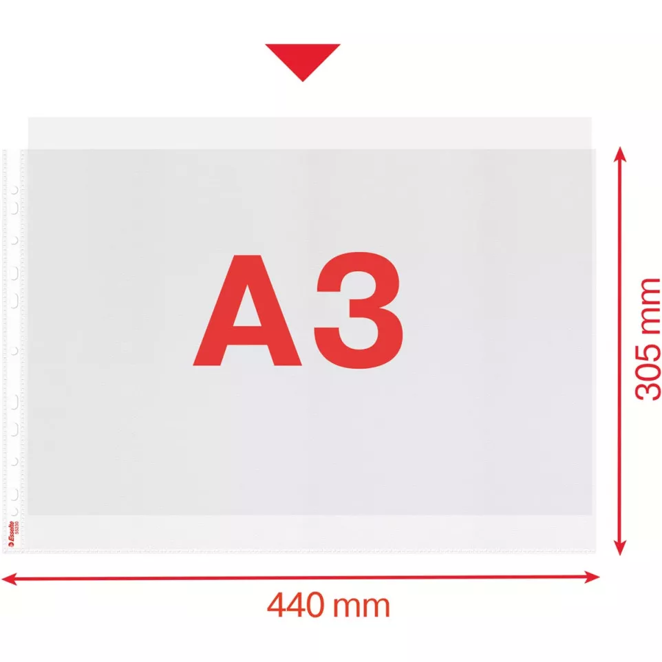 Esselte Quality A3 Landscape Pocket,...