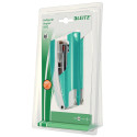 Leitz NeXXt WOW 5502 nietmachine, ijsblauw metallic, op blister