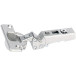Intermat 9944 W-45 125° vernikkeld opschroefbaar hoekscharnier, zonder soft-close functie en zelfsluitend, voor opliggende deure