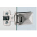 Glasdeur tussenscharnier ET 5150 Z Hettich voor inliggende deuren / pce
