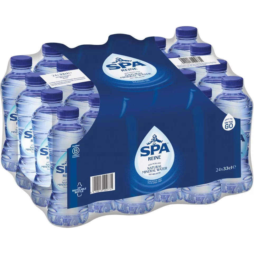 Spa Reine eau, bouteille de 33 cl,...