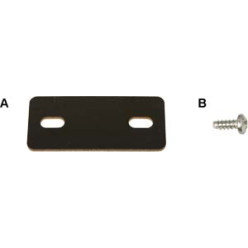 Vis nickelée 3,9x9,5mm pour panneaux mince et/ou stratifié épaisseur 10/13mm / pce