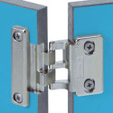 Flat Hinge for Thin and Laminated Panels 10 to 13 mm Thick and Single Overlay Door per Piece