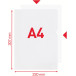 Esselte Quality A4 Plastic Folder, made from 30% pre-consumer recycled plastic