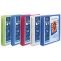 Exacompta Kreacover 2-Ring Binder Assorted Colors Pack of 5