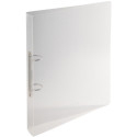Exacompta classeur à anneaux Crystal, ft A4 maxi, 2 anneaux de 3 cm, cristal