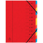 Exacompta 12-Section File...