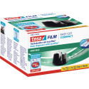 tesa Easy Cut Desk Dispenser Compact for rolls up to 33 m x 19 mm black