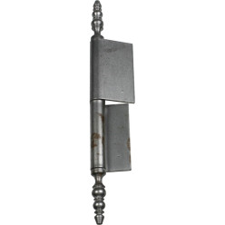 No 50 Bracket Hinge with Angle Blades Height 4" (101.6mm) Natural Steel Right / pc