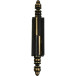 Universal Surface Hinge No.1101 Rustic Vase No.3 Old Brass Total Leaf Height 50mm per piece