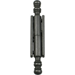 Universal Surface-Mount Butt Hinge No.800 with No.14 Silver Patinated Steel Knuckle / pc