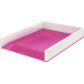 Leitz WOW Letter Tray Pink