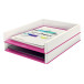 Leitz WOW Letter Tray Pink