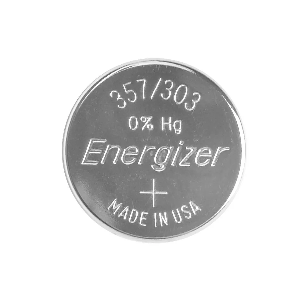 Energizer knoopcel 357/303, op blister