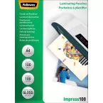 Fellowes lamineerhoes Impress100 ft A4, 200 micron (2 x 100 micron), pak van 100 stuks