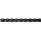 Fellowes reliures, boîte de 25 pièces, 8 mm, noir