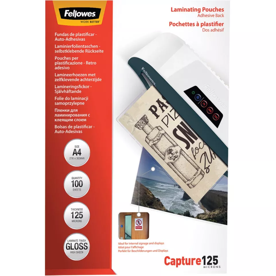 Fellowes pochette à plastifier...