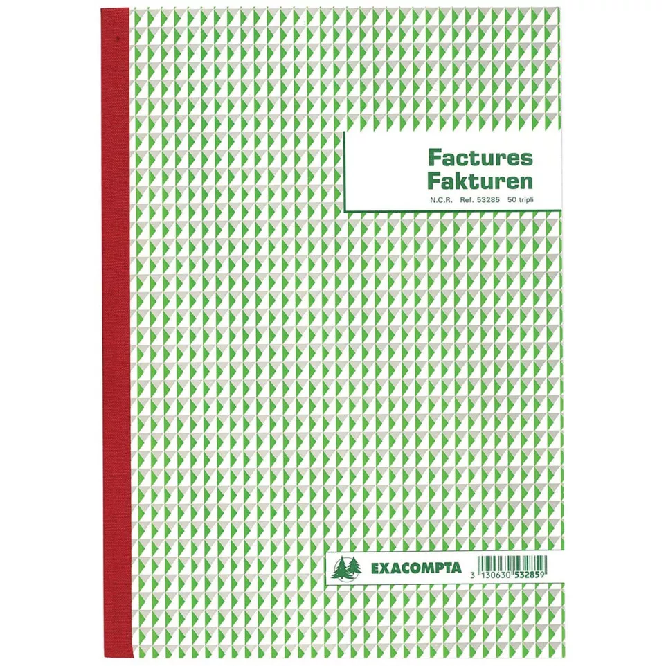 Exacompta Invoice Book A4 21 x 29.7...