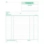 Exacompta Delivery Book, 21 x 18 cm, Triplicate (50 sets of 3 sheets), Bilingual (NL/FR)