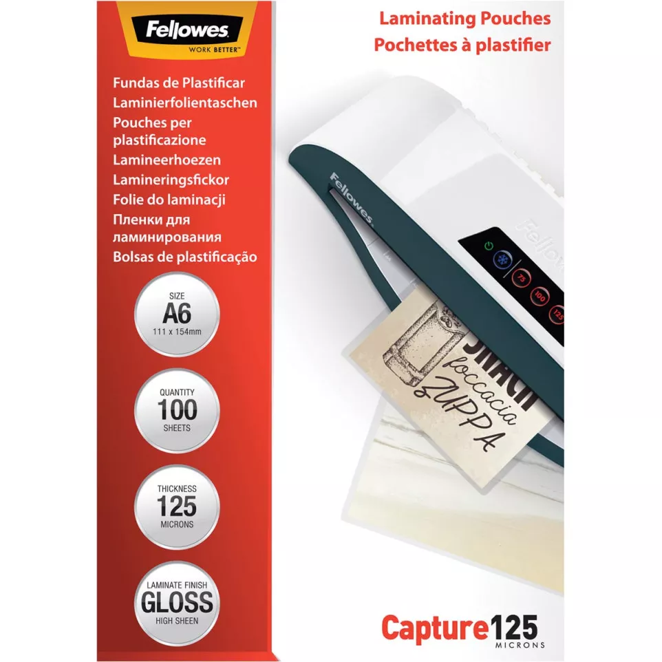Fellowes lamineerhoes Capture125 ft...