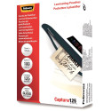 Fellowes pochette à plastifier Capture125 ft 75 x 105 mm, 250 microns (2 x 125 microns), paquet de 100
