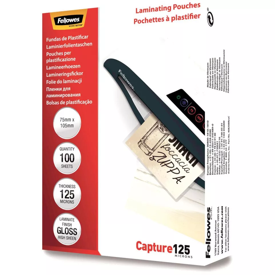Fellowes lamineerhoes Capture125 ft...