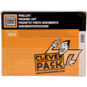 Cleverpack documenthouder, onbedrukt, ft 230 x 157 mm, pak van 100 stuks