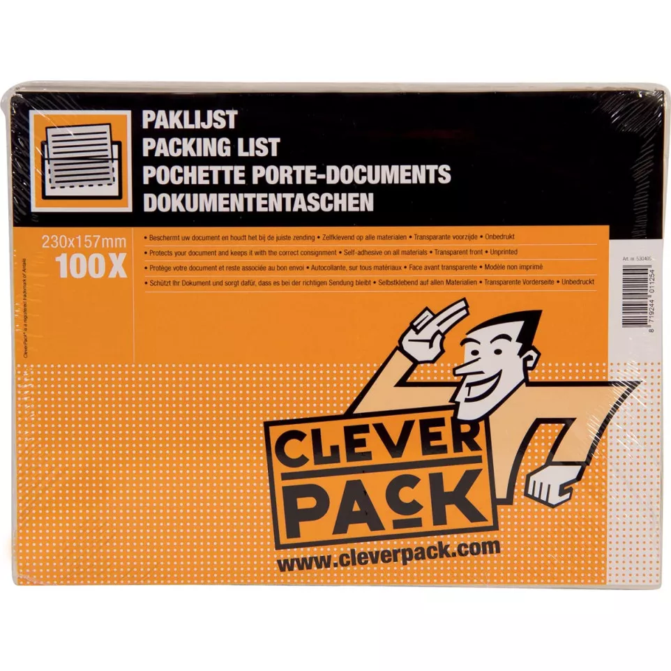 Cleverpack documenthouder, onbedrukt,...