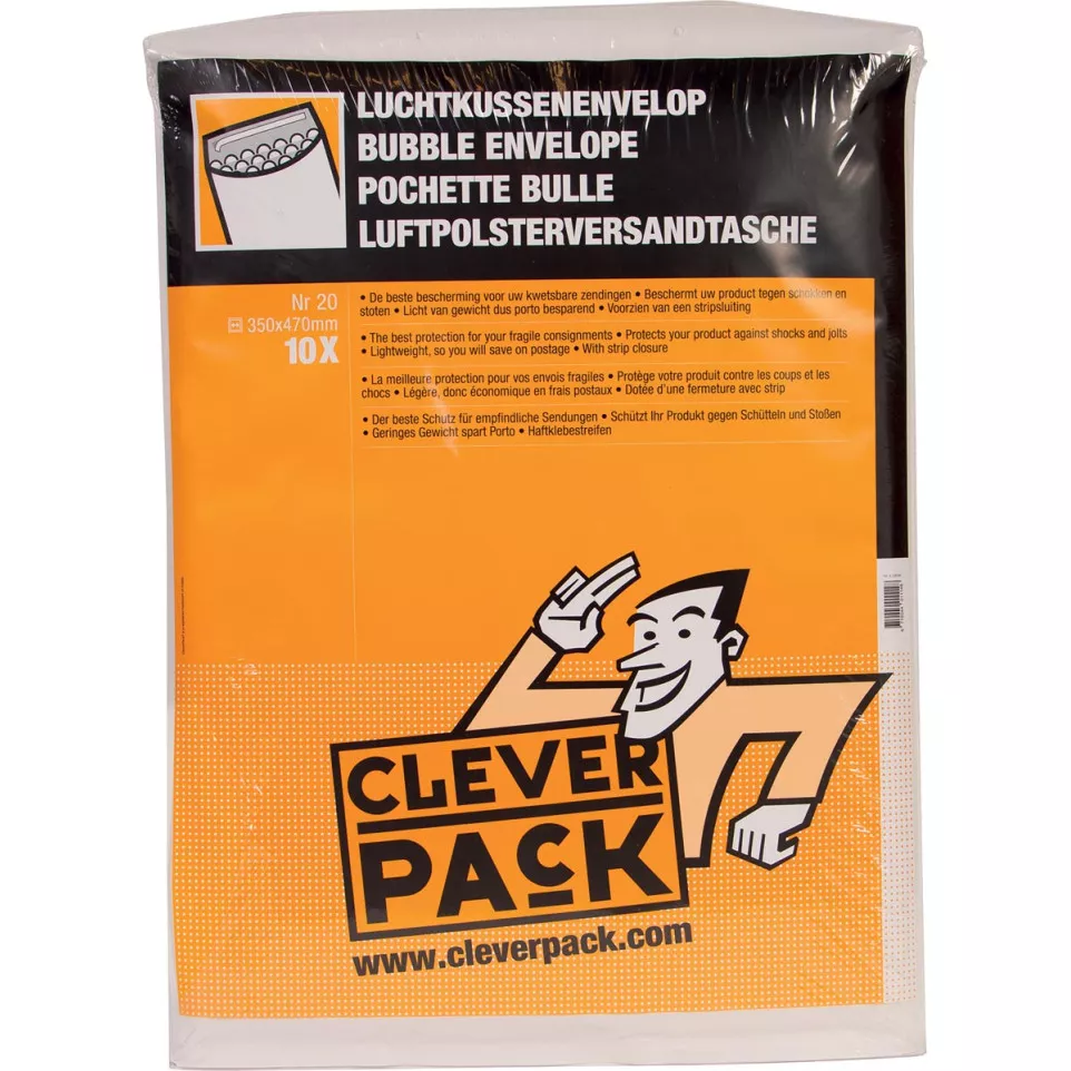 Cleverpack bubble mailers 350 x 470...