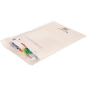 Cleverpack bubble mailer envelopes, 230 x 340 mm, self-adhesive strip, white, pack of 10 pieces