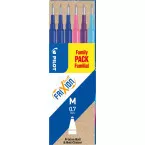 Pilot FriXion Ball and FriXion Ball Clicker Refill Pack, 6 Fun Color Units