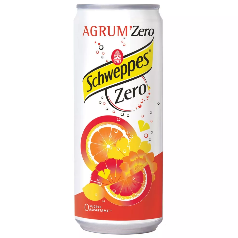 Schweppes Agrum Zero Citrus Sugar...