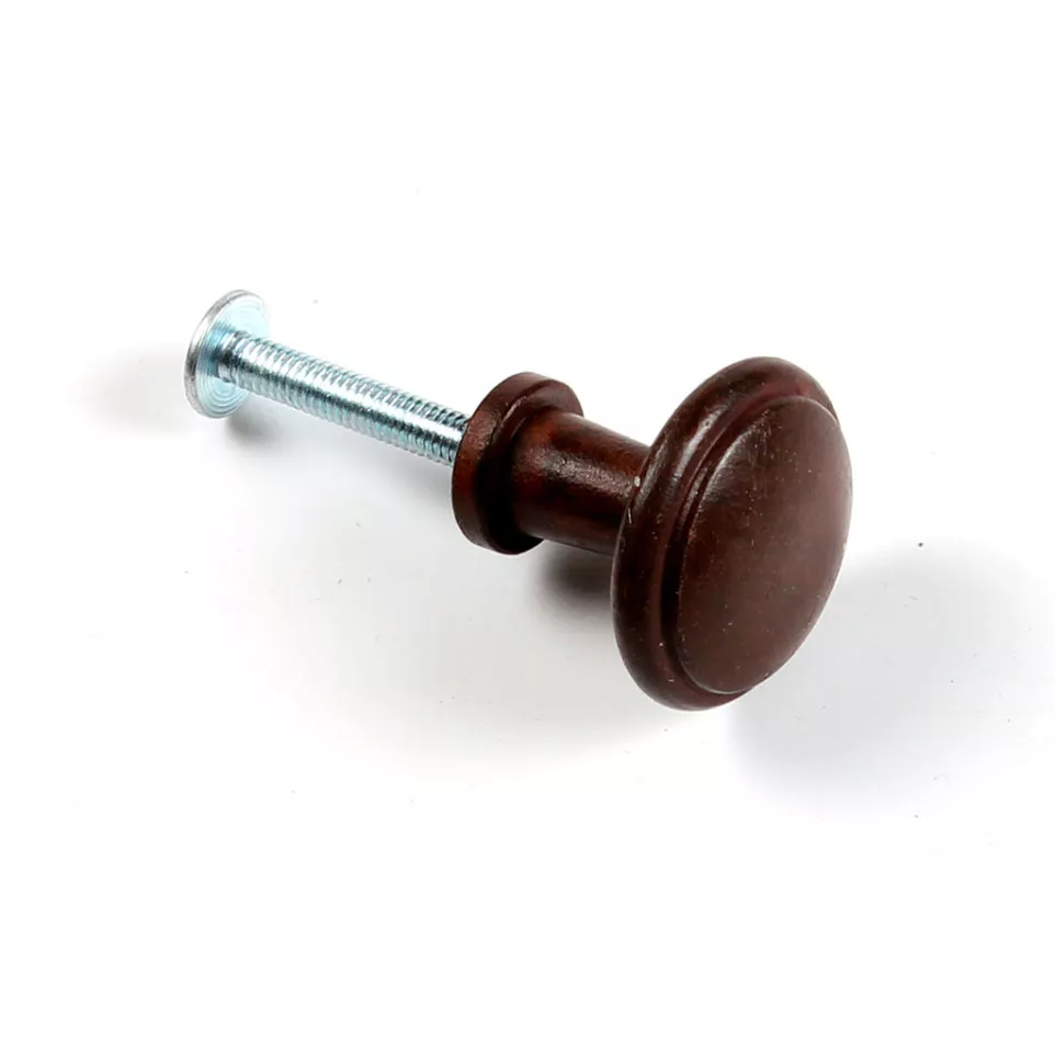 Button 20606 25mm Rusted Waxed Iron...