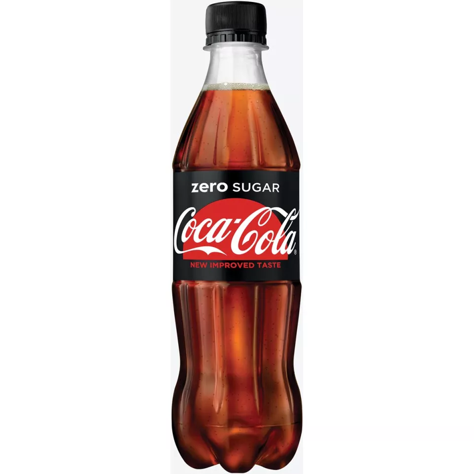 Coca-Cola Zero Sugar refreshing...