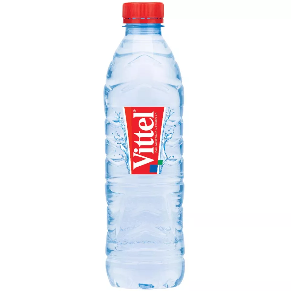 Vittel eau, bouteille de 50 cl,...