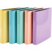 Exacompta Aquarel A4 Card Ring Binder 4 D-Rings 4 cm Spine Assorted Colours