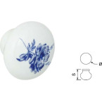 Blue Flower Porcelain...